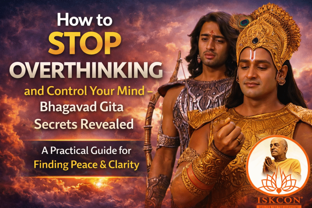 how to stop overthinking