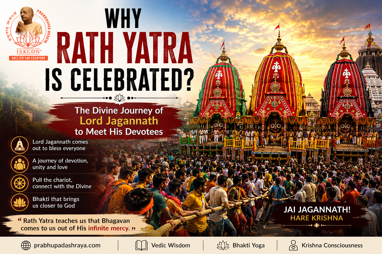Why Rath Yatra Is Celebrated? Jagannath Puri Rath Yatra Explained