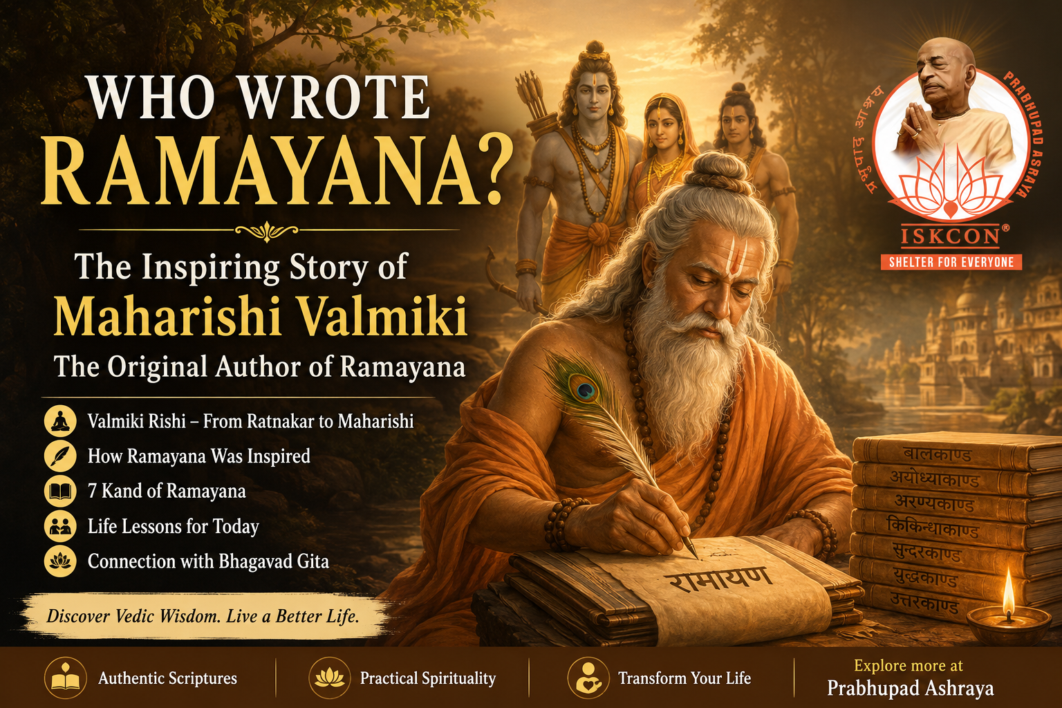 who wrote ramayana