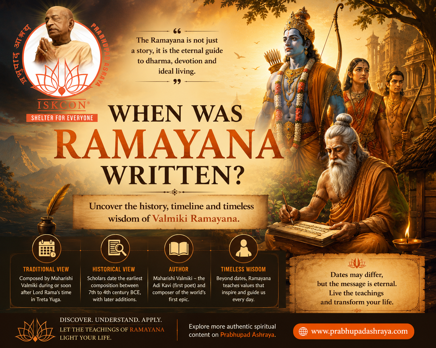 when was Ramayana written?