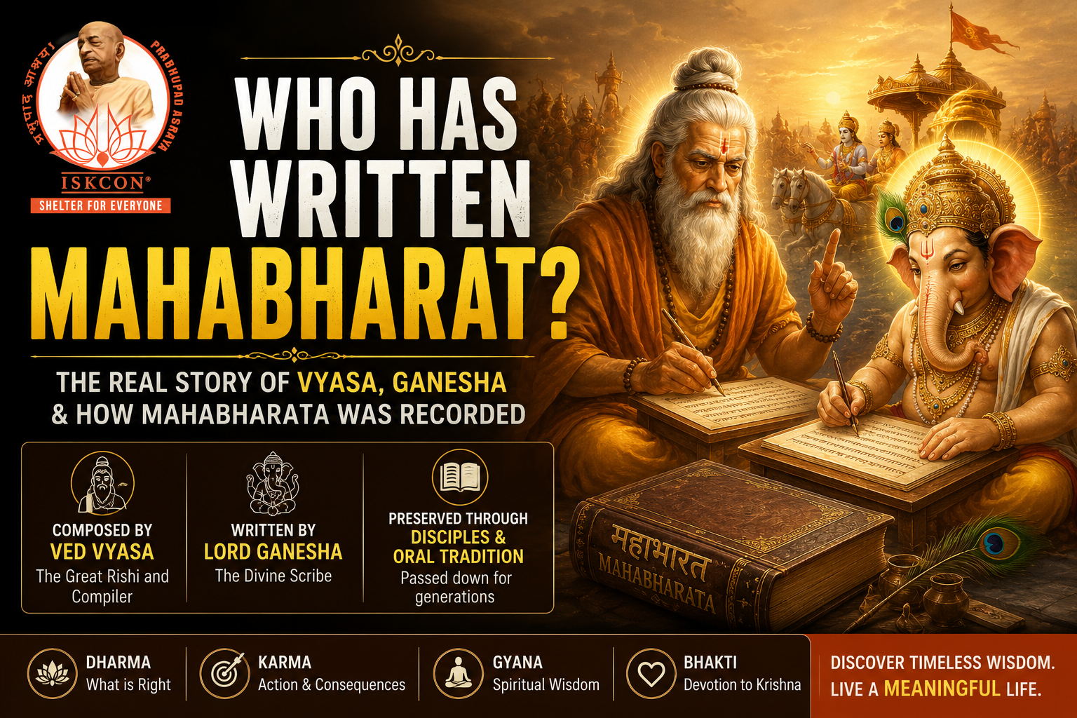 Who Has Written Mahabharat?