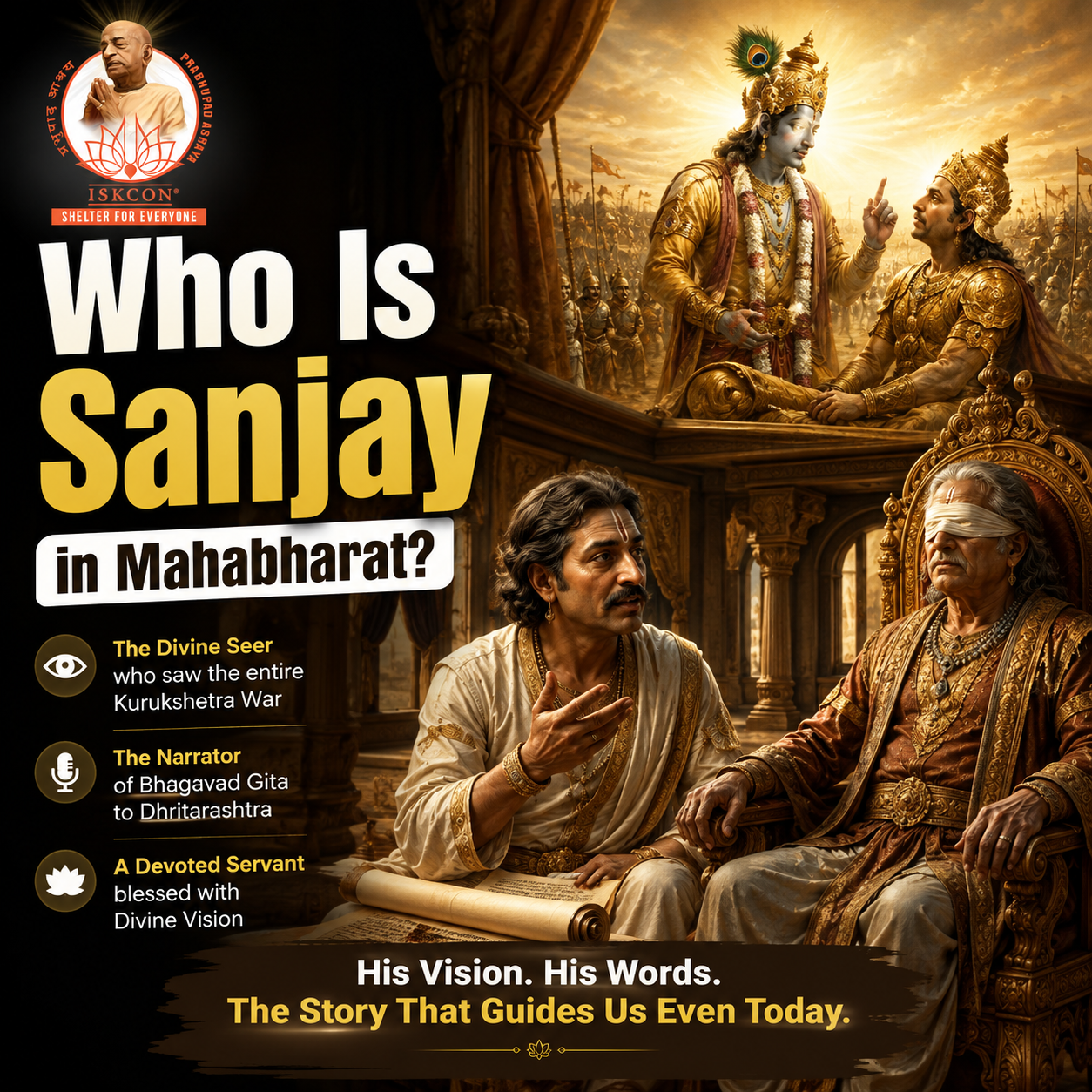 Who Is Sanjay in Mahabharat?
